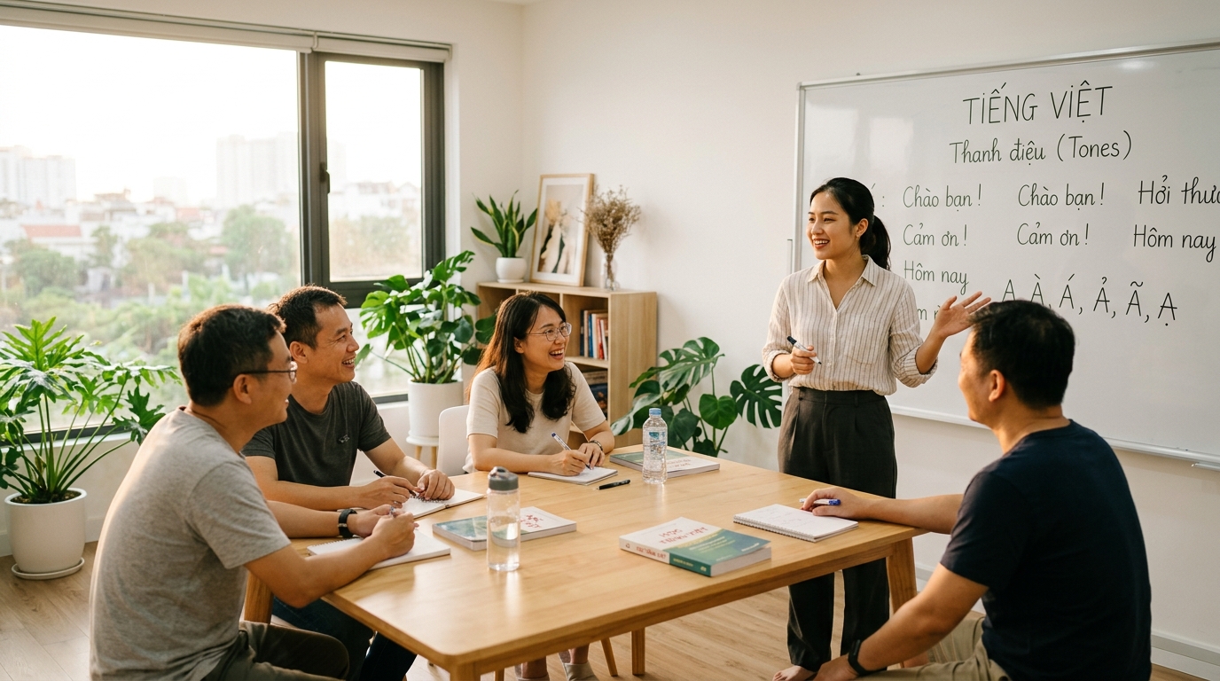 Vietnamese language class